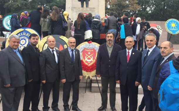 TEMAD Balıkesir İl Başkanlığı 10 Kasım Törenine Katıldı.